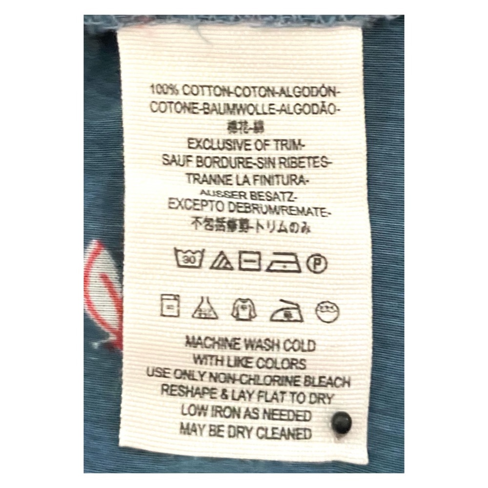 Free People Born Free Chambray Floral Panel Shirt - Picture 8 of 8